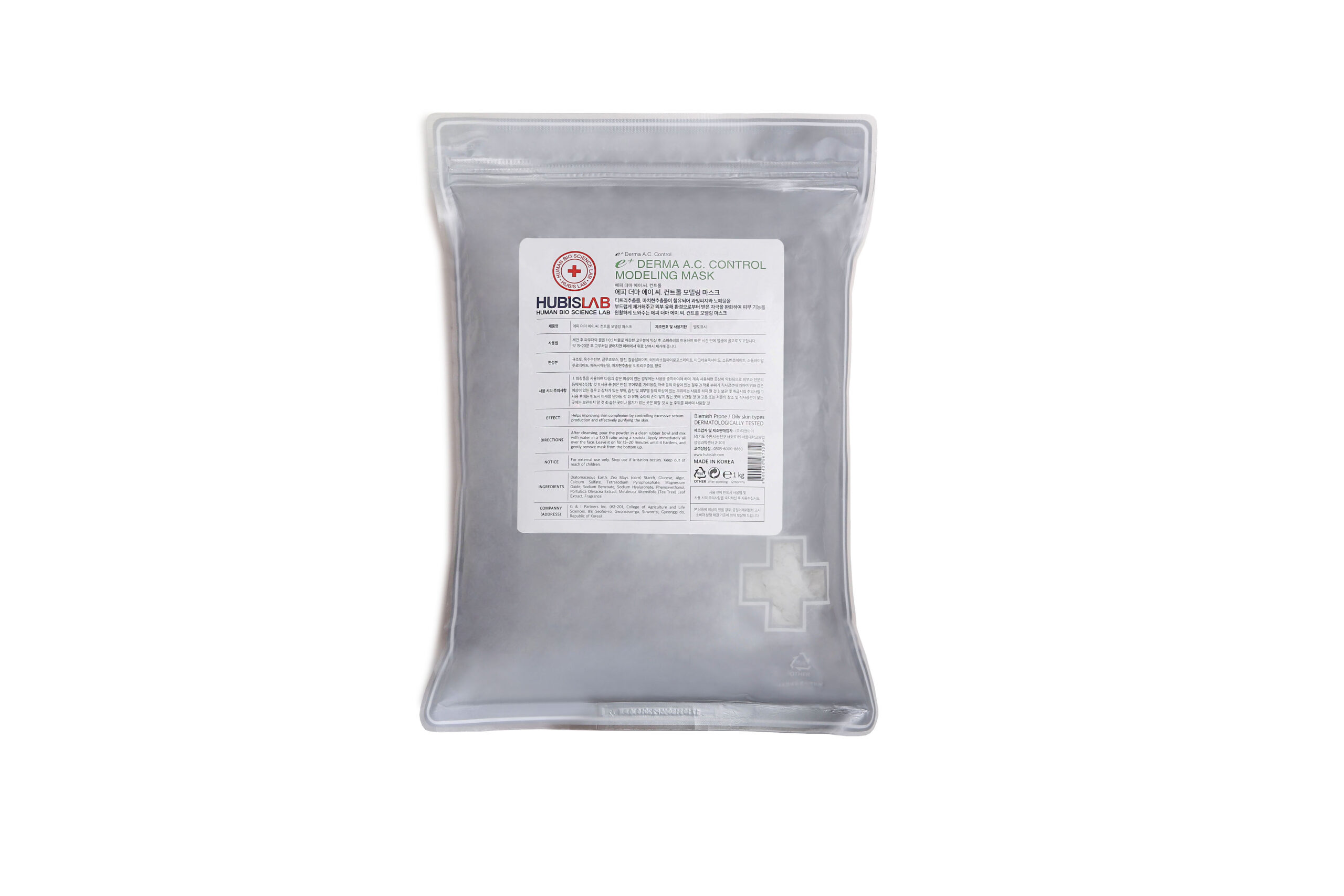 HubisLab e+ Epiderma A.C Control Modeling Mask 1kg