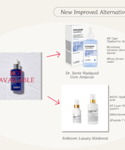 HubisLab Moisture Max Hyaluron Complex 65% Ampoule 50ml & 120ml better alternatives, advanced products, hyaluronic acids better options