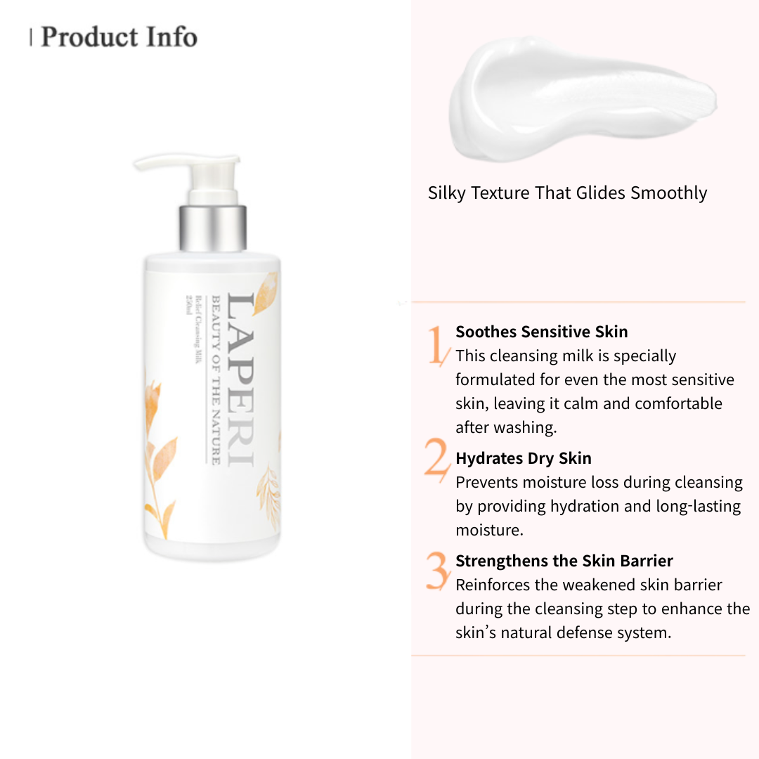 Laperi Relief Cleansing Milk (250ml)