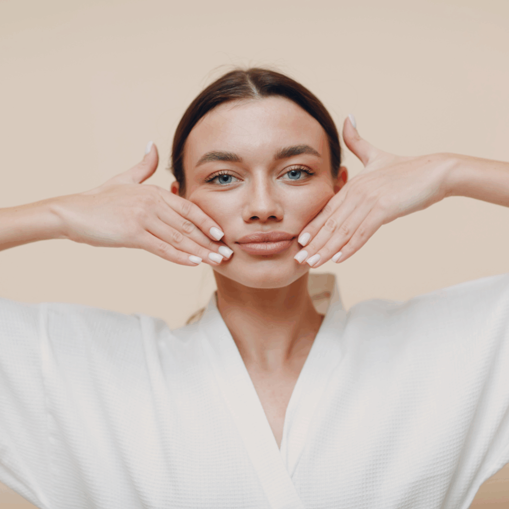 Facial muscle excercise