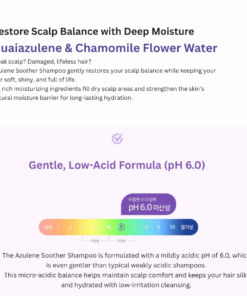 Dr. Sante Azulene Soother Shampoo (500ml) / Dr. Sante Azulene Soother Treatment (500ml) Option 1. Dr. Sante Azulene Soother Shampoo (500ml) Option 2. Dr. Sante Azulene Soother Treatment (500ml) Option 3. Dr. Sante Azulene Soother Shampoo (500ml)  + Dr. Sante Azulene Soother Treatment (500ml) Soothe the scalp from within and strengthen hair from root to tip! 1.Scalp & Hair Care in One Helps relieve hair loss symptoms while repairing damaged hair. 2. Tangle-Free Softness Leaves hair silky smooth — even when used without conditioner. 3. Perfume-Like Fragrance A long-lasting scent that stays with you all day. 4. Low Irritation Formula Dermatologically tested and gentle enough for daily use.
