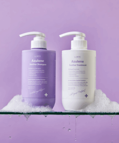 Dr. Sante Azulene Soother Shampoo (500ml) / Dr. Sante Azulene Soother Treatment (500ml) Option 1. Dr. Sante Azulene Soother Shampoo (500ml) Option 2. Dr. Sante Azulene Soother Treatment (500ml) Option 3. Dr. Sante Azulene Soother Shampoo (500ml)  + Dr. Sante Azulene Soother Treatment (500ml) Soothe the scalp from within and strengthen hair from root to tip! 1.Scalp & Hair Care in One Helps relieve hair loss symptoms while repairing damaged hair. 2. Tangle-Free Softness Leaves hair silky smooth — even when used without conditioner. 3. Perfume-Like Fragrance A long-lasting scent that stays with you all day. 4. Low Irritation Formula Dermatologically tested and gentle enough for daily use.