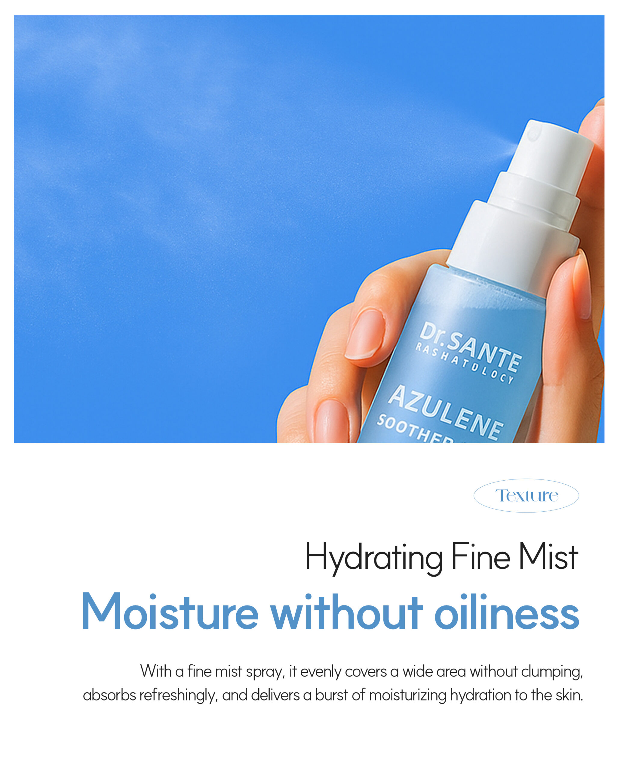 Dr.SANTE AZULENE SOOTHER MIST (100ml) - Image 6