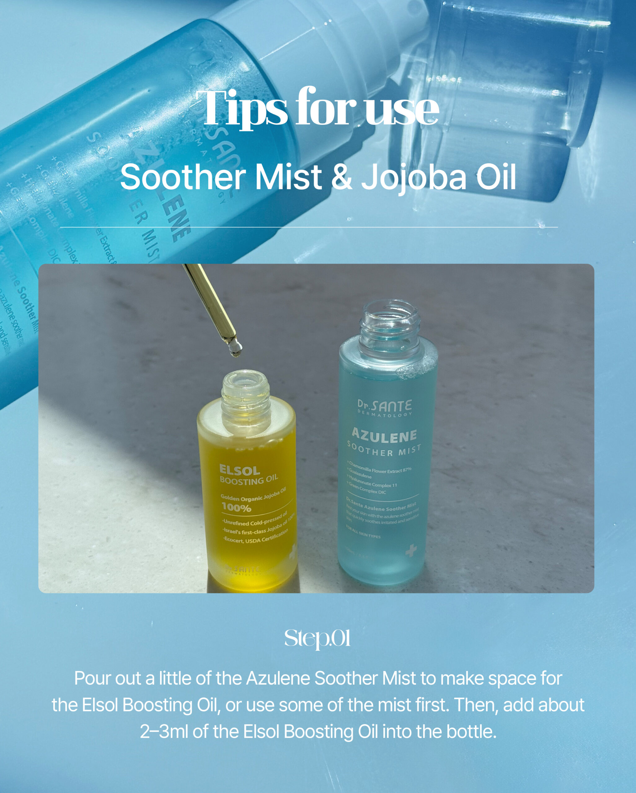 Dr.SANTE AZULENE SOOTHER MIST (100ml) - Image 7