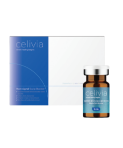 Celivia Root Signal Scalp Booster (5ml * 10vials) A signal-based booster for hair growth support. Celivia root signal booster is a scalp-focused solution designed to deliver growth-related signals to hair follicles. Low-irritation formula | Fragrance-free | Microchanneling friendly THE PURE SIGNAL - 90% High-Purity Delivery Contains 90% Leuconostoc-derived Extracellular vesicles (EVs). Maximizes intercellular signaling to precisely deliver active ingredients to target cells. THE ENERGY VITALITY - Root Anchorage & Charge High-concentration blend of Panthenol(1.0%), Caffeine (0.5%), Biotin, and Arginine for immediate scalp vitality CYCLE REBOOT - Growht Phase Extension 8 peptide complex and 2 growth factors actively intervene in the hair cycle to activate growth signals Key functions Extracellular vesicle-based signaling apporach Supports a healthy hair growth environment Focused on signal delivery where hair growth begins Key Ingredients Leuconostoc-derived extracellular vesicles (EVs 90%) - signal delivery Caffein, Biotin, Niacinamide- scalp condition support 8 Peptide complex & growth factors - follicle-related signaling support Beta-glucan & centella extract - scalp calming and protection Ingredients Leuconostoc Extracellular Vesicles, Butylene Glycol, 1,2-Hexanediol, Water, Panthenol, Caffeine, Arginine, Niacinamide, Carbomer, Sodium Hyaluronate, Biotin, Glycerin, Centella Asiatica Leaf Extract, Copper Tripeptide-1, Sodium PCA, Caprylyl Glycol, Potassium Phosphate, Beta-Glucan, Tripeptide-1, Acetyl Hexapeptide-8, Hexapeptide-9, Palmitoyl Pentapeptide-4, Palmitoyl Tetrapeptide-7, Palmitoyl Tripeptide-1, Nonapeptide-1, Disodium Phosphate, Sodium Chloride, sh-Oligopeptide-1, Nonapeptide-29, Methionyl sh-Polypeptide-3, Decapeptide-40, Potassium Chloride