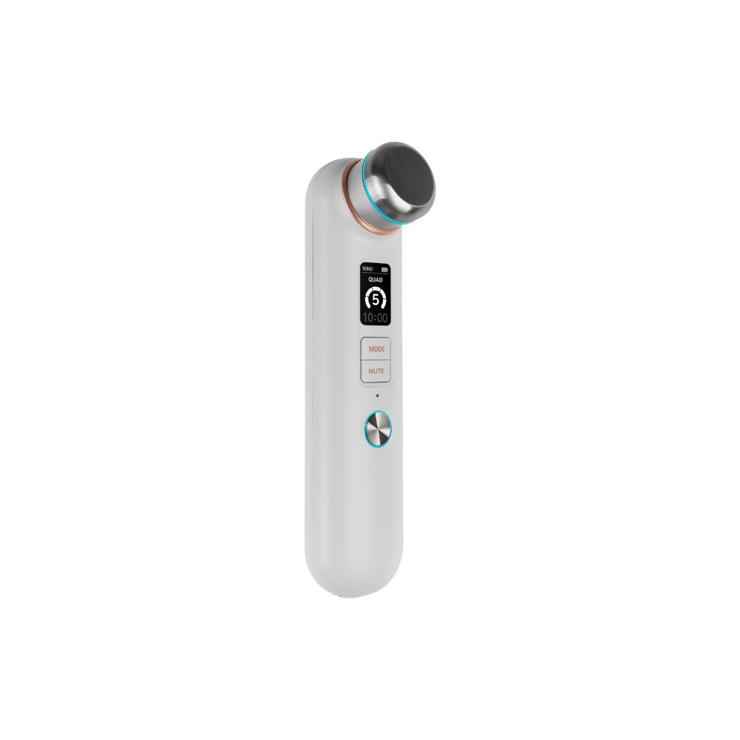 Lymfit.Pro Homecare Device (SONO + HIFIT)+GEL(50g) Elasticity, glow & lifting From daily care to intensive elasticity care all in one device Lymfit. Pro 1 device with 2 heads (SONO / HIFIT) SONO - skin balance care 1•3•10•17MHz 4 frequencies 3Mhz - Massage 10Mhz - Moisture 1•3•10•17 MHz - Quad care Designed for up to 2.5W high output Hydration care, skin texture care, skin radiance care Daily routine HIFIT (Focused Elasticity Care) Elasticity care head (3.0mm) Face care, elasticity care, regular routine 1- week routine / use once every 7~10 days for elasticity care Product Specification Model Name : JHS200B Product Size : W48 x H198 x D57mm Product weight : About 281g SONO weight : About 46g HIFIT weight : About 28g Product Package Size : W170 X H233 X D145mm Product Package Weight : About 1.24kg Product Box Size : W300 x H270 x D190mm Product Box Weight : About 1.61kg Input : DC 5V2A Battery :2400mAh Charging Cable : C-TYPE Charging Time : About 180 minutes Usage Time : About 150 minutes LCD : 1.14inch (135 x 240px) Manufacturer : In Korea Lymfit.Pro Homecare Device (SONO + HIFIT)+GEL(50g) Elasticity, glow & lifting From daily care to intensive elasticity care all in one device Lymfit. Pro 1 device with 2 heads (SONO / HIFIT) SONO - skin balance care 1•3•10•17MHz 4 frequencies 3Mhz - Massage 10Mhz - Moisture 1•3•10•17 MHz - Quad care Designed for up to 2.5W high output Hydration care, skin texture care, skin radiance care Daily routine HIFIT (Focused Elasticity Care) Elasticity care head (3.0mm) Face care, elasticity care, regular routine 1- week routine / use once every 7~10 days for elasticity care Product Specification Model Name : JHS200B Product Size : W48 x H198 x D57mm Product weight : About 281g SONO weight : About 46g HIFIT weight : About 28g Product Package Size : W170 X H233 X D145mm Product Package Weight : About 1.24kg Product Box Size : W300 x H270 x D190mm Product Box Weight : About 1.61kg Input : DC 5V2A Battery :2400mAh Charging Cable : C-TYPE Charging Time : About 180 minutes Usage Time : About 150 minutes LCD : 1.14inch (135 x 240px) Manufacturer : In Korea