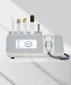 HYSONIC IOT - Scrubber, HIFU, QuadSono, RF, Cooling&heating Professional account required to purchase, Login for pricing All-in-one aesthetic equipment (*Cart is not included) Skin texture care, Moisture care, Elasticity care, Skin balancing care, Soothing Care Warranty from manufacturer 1 year from the date of manufacture 5 different hand pieces BLT - Skin scrubber with the vibration of 60,000 ~65,000Hz Quad Sono (ultrasound) - 1Mhz, 3Mhz, 10Mhz, 17Mhz cross output HIFIT - HIFU for forehead, chin, and cheeks - Choose between 1 way / 2 way / 3way catridges 1way HIFIT - choose from 1.5/3.0/4.5/6.0mm 2way HIFIT - fixed 1.5/4.5mm 3way HIFIT - fixed 1.5/3.0/4.5mm WF-bipolar RF radio frequency Cooling & Heating - Cryo function with temperature control from -15°C ~ 45°C ( 5°F ~ 113°F) Caution This product is a beauty equipment. Please refrain from using it for any purpose other than beauty care. Avoid use on children, pregnant, breastfeeding women. Avoid use on people require health precautions, such as having pacemaker device implants history of severe illness outpatient treatment Remove metal accessories such as necklaces, earrings etc. before use. Avoid use on areas with skin disease such as wounds infection and boils. Use carefully on dental treatment areas such as implants nerve treatments orthodontics as sensitivity may occur. Use carefully on areas where the thyroid gland and nerves pass. Avoid use on pupils (eyes) and the area just above the eyelids. Before applying the product to the customer's skin, always check the condition of the contact surface first (temperature, foreign substances, etc.) Make sure that the handpiece head (tip) is in close contact with the skin. Use carefully, as prolonged use on one area may cause skin irritation. Within 7 days after treatment, avoid activities that may irritate the skin, such as sauna, steaming and exfoliation. Be careful about downtime before and after using this product in parallel with filler, botox procedures. (ex. 3months after the procedure > this product > 7 days after the procedure) Using in parallel with laser procedures, this product can be used without any downtime before or after. It is recommended to consult with a medical professional before undergoing any cosmetic procedures. Please use the product after checking the cosmetic surgeries, diseases treatment history of person receiving the care. Product Care Do not modify or disassemble, repair the product. If the user modifies disassembles repairs the products, free A/S service cannot be provided within the warranty period, therefore be sure to use the designated A/S center. Do not wash or immerse the product in water. Be careful as it may cause electric shock malfunction. Do not touch the product or plug with wet hands, or pull the cord. Be careful as there is a risk of injury due to fire·electric shock. Be careful as the strong impact or drop of the product can cause malfunction. Disinfect or sterilize the product with alcohol after use. Be careful as scratches·discoloration·contamination may occur depending on the material. Use a soft cloth to disinfect the product. Be careful not to use a rough cloth or wipe the surface strongly as this may damage the product. For detailed product care·A/S services, follow the manufacturer's warranty regulations. Product specification Size : W430 X H170 X D270 mm Package size : W495 X H250 X D430mm Product package weight :8.5kg (18.74 lb) Input voltage : AC110~240V, 60Hz 0.9A Output voltage : DC 42V1.72A. 12V1.5A, 90W LCD panel 7inch (800X480px)
