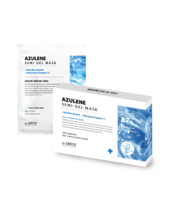 Dr.Sante Azulene Semi-Gel Mask (33g*10pcs) | Face & Neck Mask Login to see professional pricing Refresh and calm sensitive skin with the Dr. Sante Azulene Semi-Gel Mask, a premium face and neck mask infused with 33g of hydrating essence. Made with a biodegradable bamboo fiber semi-gel sheet, it delivers intensive moisture while adhering comfortably to both the face and neck for maximum absorption. Key Benefits Soothes Sensitive Skin with Guaiazulene Formulated with Guaiazulene, a soothing ingredient known for helping calm irritated and sensitive skin. Leaves skin feeling comfortable, refreshed, and balanced. Biodegradable Bamboo Fiber Semi-Gel Sheet Made from natural bamboo fiber bonded with a hydrogel (H₂O) structure. Soft, breathable, and biodegradable for a comfortable fit and enhanced moisture delivery. Adheres seamlessly to both the face and neck. 33g of Intensive Hydrating Essence Each mask contains 33g of nourishing essence, equivalent to the amount found in more than six 5ml ampoules. Delivers long-lasting hydration while helping improve skin softness and radiance. Texture A lightweight, sky-blue hydrating essence infused with 33g of moisture-rich formula. The semi-gel sheet hugs the contours of the face and neck, allowing the soothing essence to absorb evenly while providing intensive hydration and calming care. Recommended For Sensitive skin Dry or dehydrated skin Skin needing soothing after environmental stress Anyone looking for intensive face and neck hydration How to Use After cleansing, prepare your skin with Dr. Sante Azulene Soother Toner. Remove the Dr. Sante Azulene Semi-Gel Mask from the pouch and apply it evenly to the face and neck. Apply any remaining essence from the pouch over the mask for an extra boost of hydration. Leave on for 7–10 minutes. Remove the mask and gently pat the remaining essence into the skin until fully absorbed. Size: 33g × 1 Sheet Dr.Sante Azulene Semi-Gel Mask (33g*10pcs) | Face & Neck Mask Ingredients: Chamomilla Recutita (Matricaria) Flower Water (87%), Glycereth-26, 1,2-Hexanediol, Glycerin, Centaurea Cyanus Flower Extract, Guaiazulene, Sodium Hyaluronate, Hyaluronic Acid, Sodium Hyaluronate Crosspolymer, Hydrolyzed Glycosaminoglycans, Hydrolyzed Sodium Hyaluronate, Hydrolyzed Hyaluronic Acid, Sodium Acetylated Hyaluronate, Dimethylsilanol Hyaluronate, Hydroxypropyltrimonium Hyaluronate, Chamomilla Recutita (Matricaria) Flower Extract, Centella Asiatica Extract, Viola Tricolor Extract, Clitoria Ternatea Flower Extract, Aloe Barbadensis Leaf Extract, Gardenia Florida Fruit Extract, Arnica Montana Flower Extract, Hedera Helix (Ivy) Extract, Camellia Sinensis Leaf Extract, Ceramide NP, Beta-Glucan, Panthenol, Pentylene Glycol, Hydrogenated Lecithin, Caprylic/Capric Triglyceride, Dextrin, Polyglutamic Acid, Deoxyphytantriyl Palmitamide MEA, Water, Cholesterol, Hydroxyethyl Acrylate/Sodium Acryloyldimethyl Taurate Copolymer, Simmondsia Chinensis (Jojoba) Seed Oil, Citrus Aurantium Dulcis (Orange) Peel Oil.