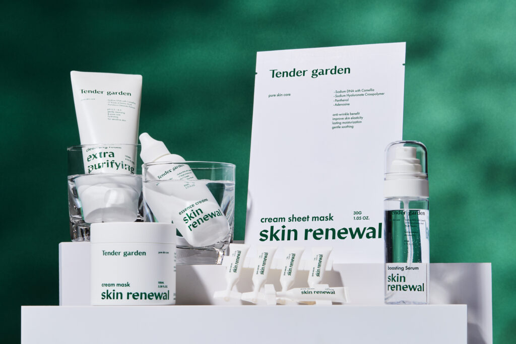 Tender Garden Korean Glow skincare